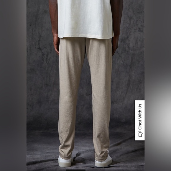 Fear of God Essentials Essentials Tan Lounge Pants size M - Picture 4 of 8